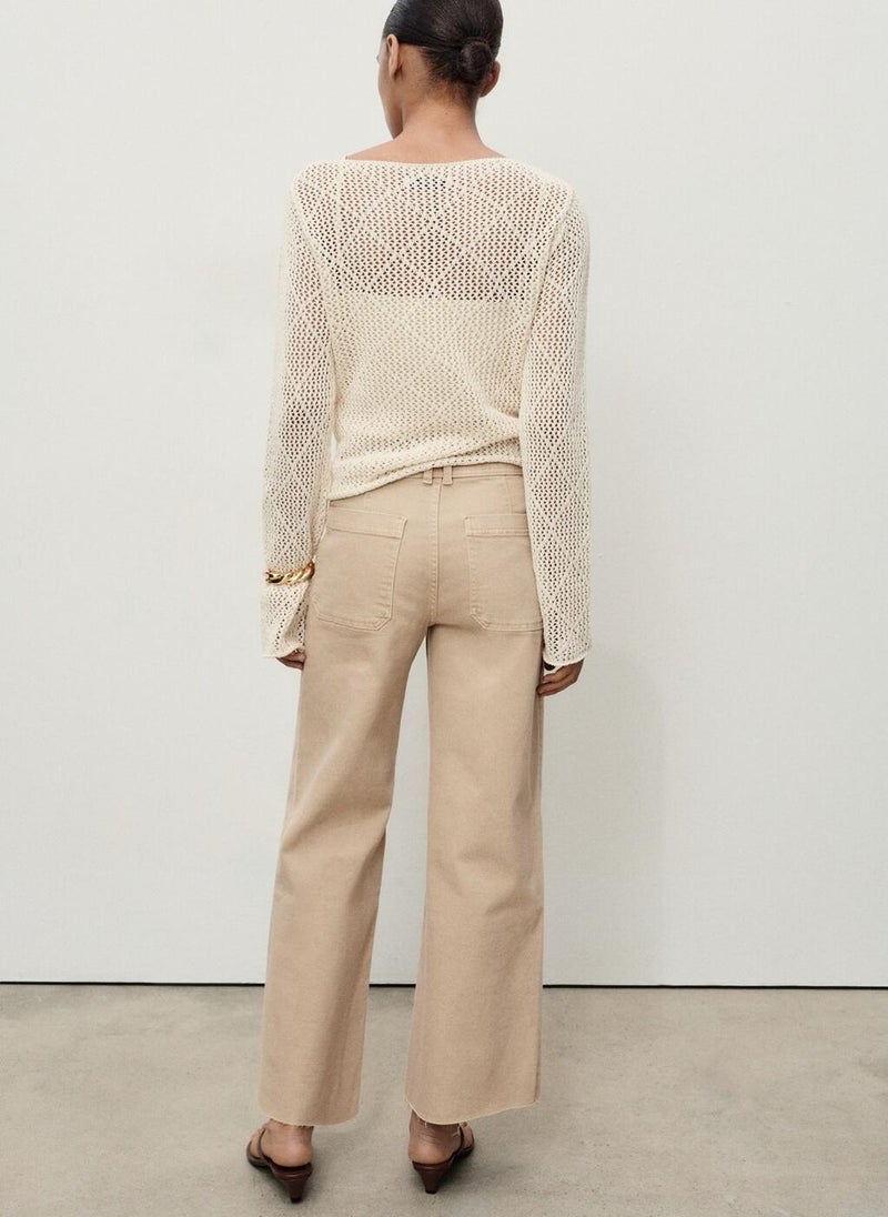 MANGO Catherin Culotte High-Rise Jeans  - Image 2