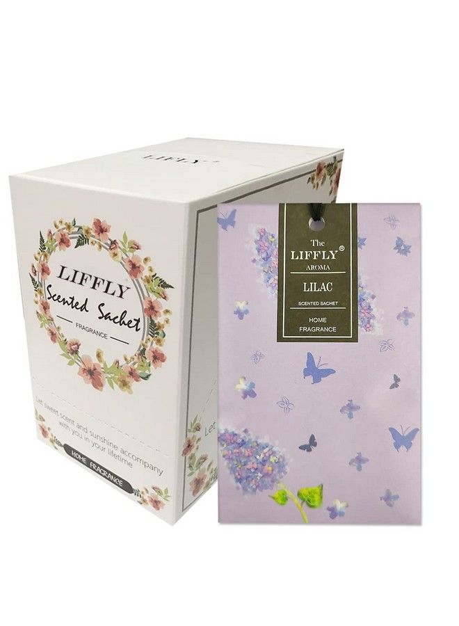 Liffly 14 Packs Lilac Scented Sachets Bag For Drawers And Closets  - Image 2