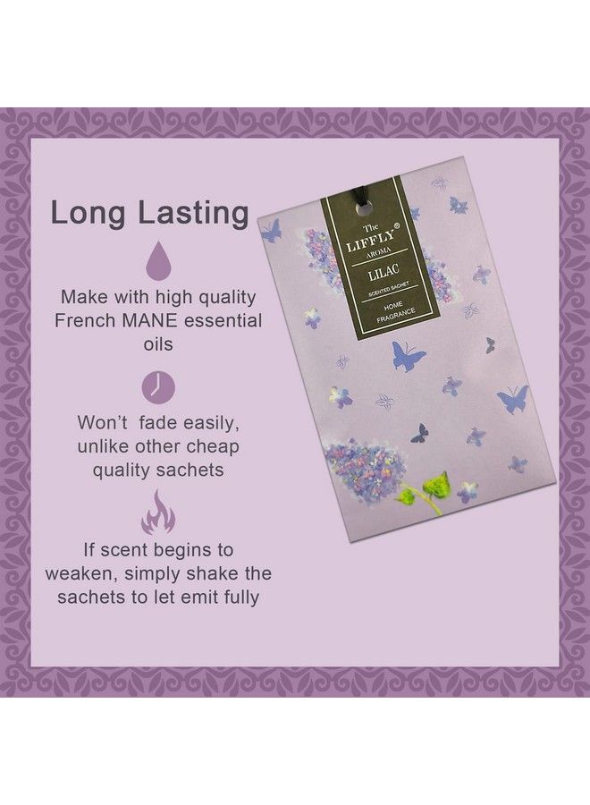 Liffly 14 Packs Lilac Scented Sachets Bag For Drawers And Closets  - Image 3
