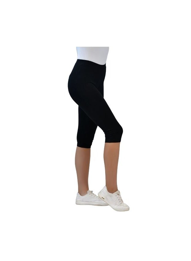 COTTONIL Cottonil® Women Pantacourt Black  - Image 1