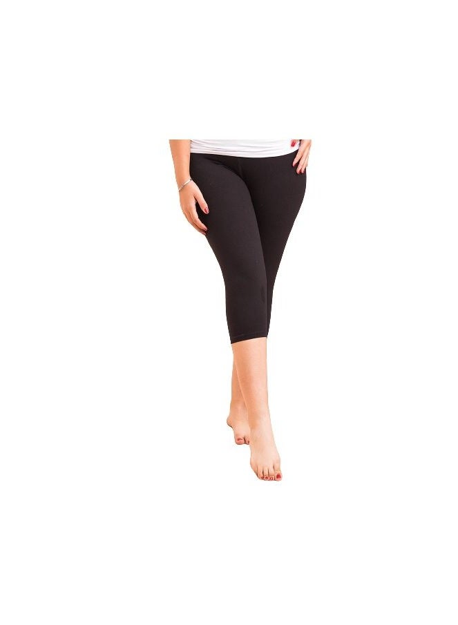 COTTONIL Cottonil® Women Pantacourt Black  - Image 3