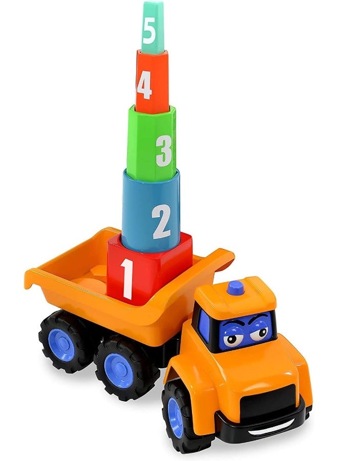 IndusBay لعبة شاحنة مفرغة ميغا ستانلي من JCB 1st - Image 1