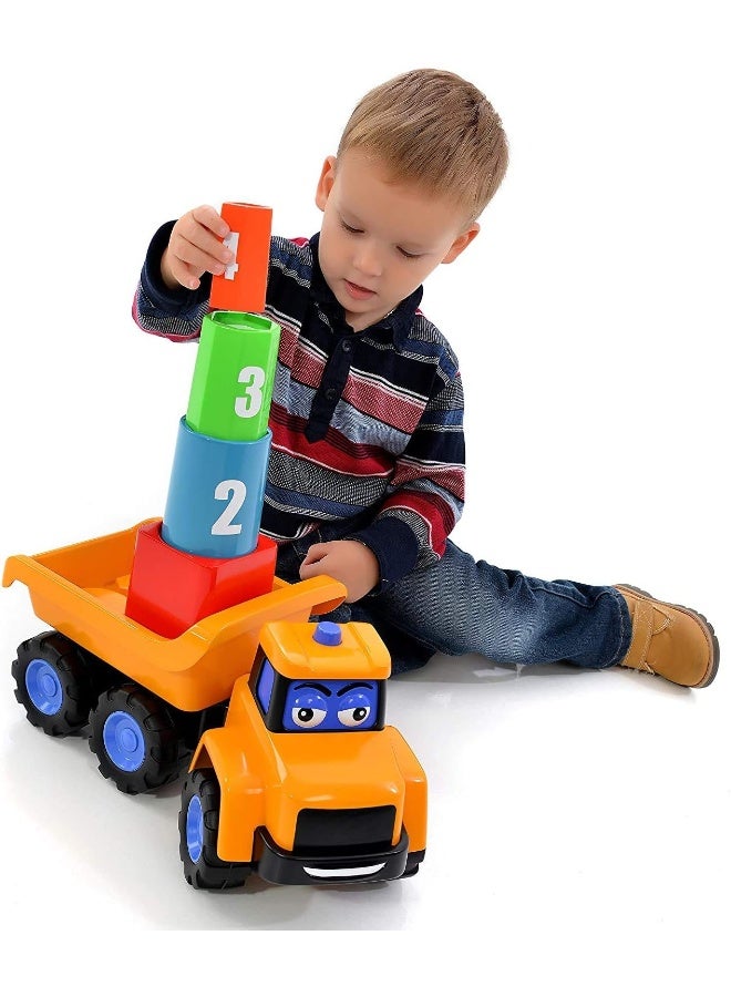 IndusBay لعبة شاحنة مفرغة ميغا ستانلي من JCB 1st - Image 5