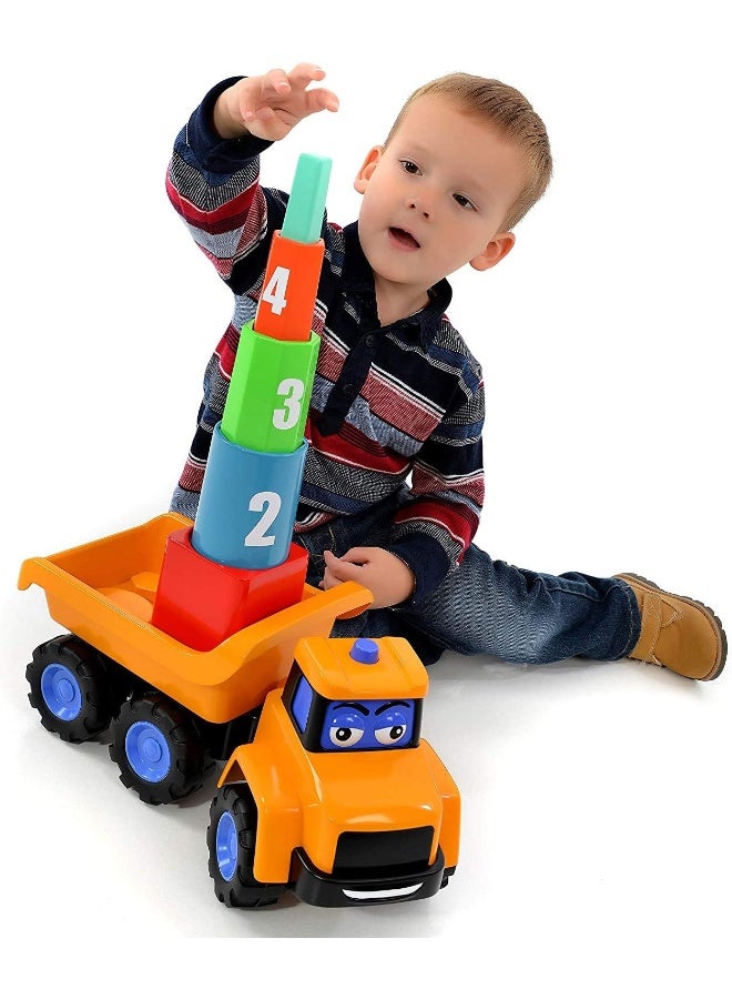 IndusBay لعبة شاحنة مفرغة ميغا ستانلي من JCB 1st - Image 3