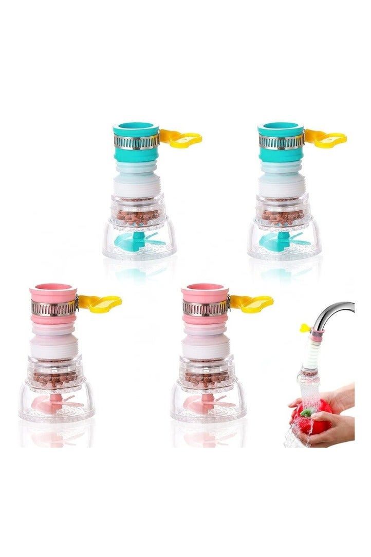 360° Rotating Faucet Extension with Adjustable Water Flow Splash-Proof and Flexible Kitchen Sink Attachment (Random Color) - Image 1