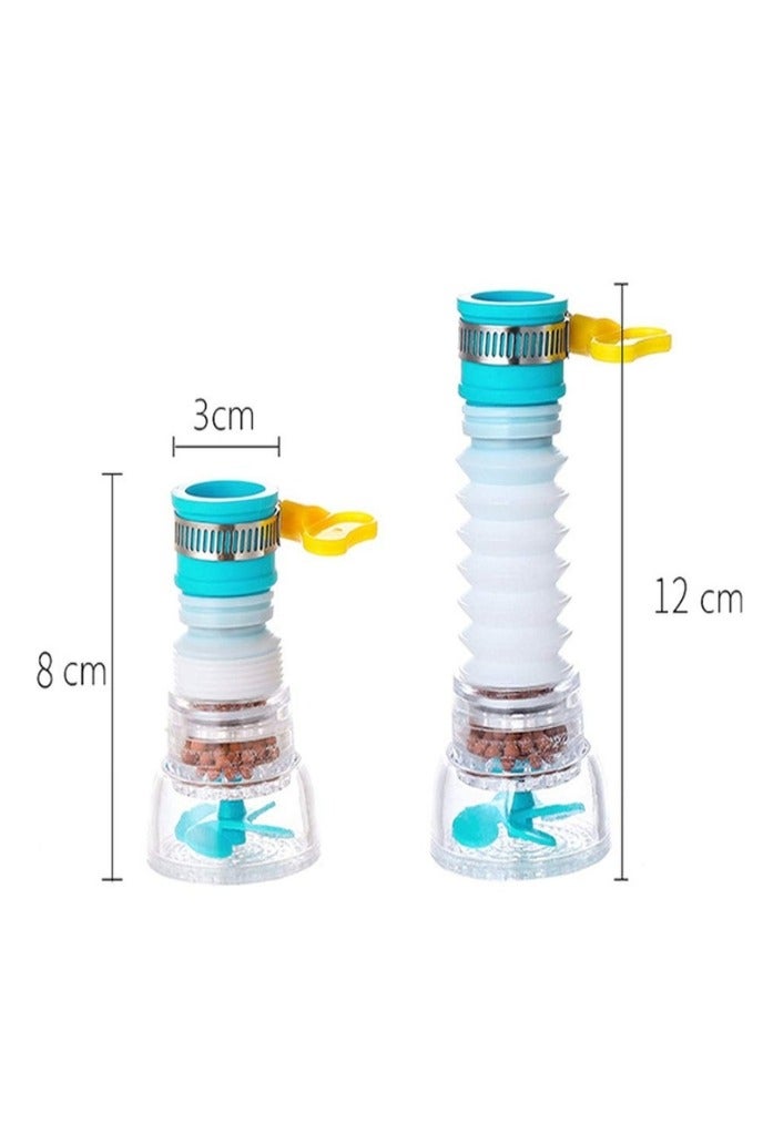 360° Rotating Faucet Extension with Adjustable Water Flow Splash-Proof and Flexible Kitchen Sink Attachment (Random Color) - Image 3