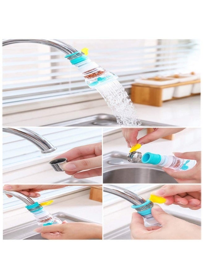 360° Rotating Faucet Extension with Adjustable Water Flow Splash-Proof and Flexible Kitchen Sink Attachment (Random Color) - Image 4