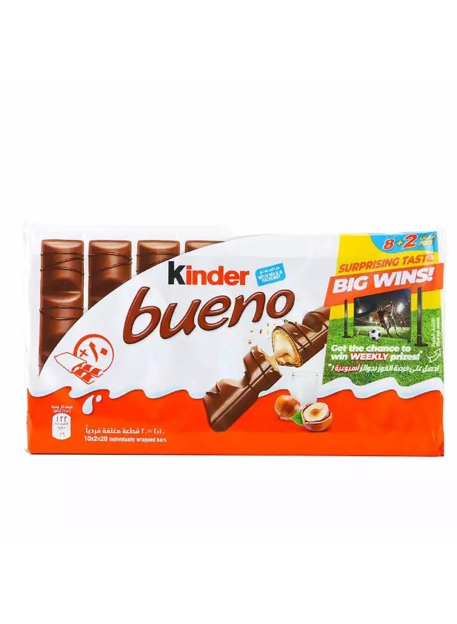 Kinder شوكولاتة كيندر بونو مع الحليب والبندق، 430 جرام - Image 1
