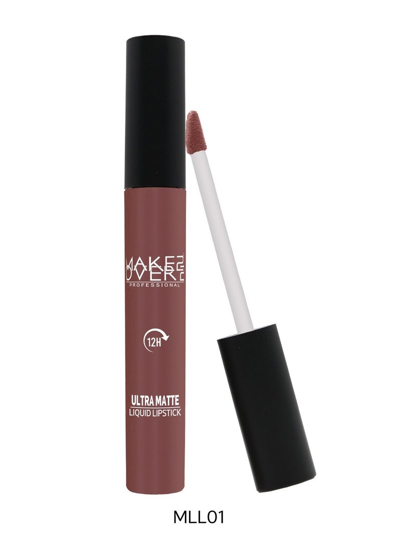 MAKE OVER 22 - MakeOver22 Ultra Matte Liquid Lipstick-MLL01 - Image 1
