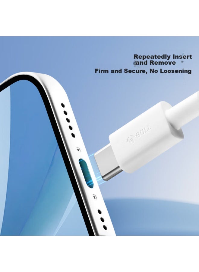 bull Type-c Data Cable Apple 15-16 Car Carplay 3a Cable For Iphone 16/15 Pro Max Huawei Honor Phone 1m Usb-c - Image 5