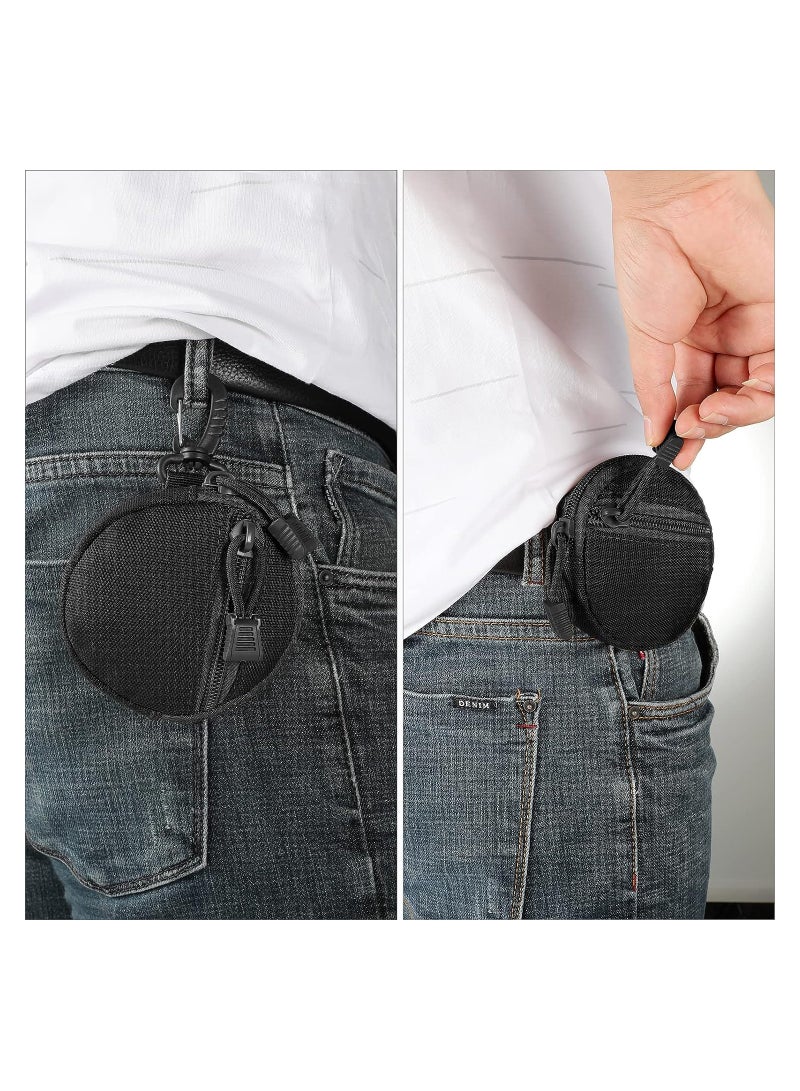 Excefore 2 Pack Tactical Compact EDC Pouches Military Molle Utility Pouch Accessories Organizer Pouch Coin Purse Keychain Pocket Credit Card Holder Waist Pack - Image 4