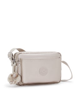 kipling Abanu M Versatile Medium Crossbody With Adjustable Shoulder Strap Mettalic Glow  - Image 5