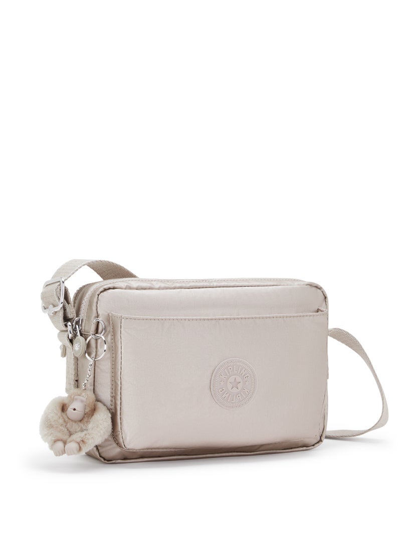 kipling - Abanu M Versatile Medium Crossbody With Adjustable Shoulder Strap Mettalic Glow - Image 1