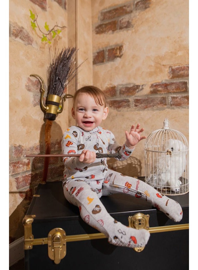 Harry Potter Baby Boys 2 Pack Footed Sleep N' Play Coverall 3-6 Months - Image 3