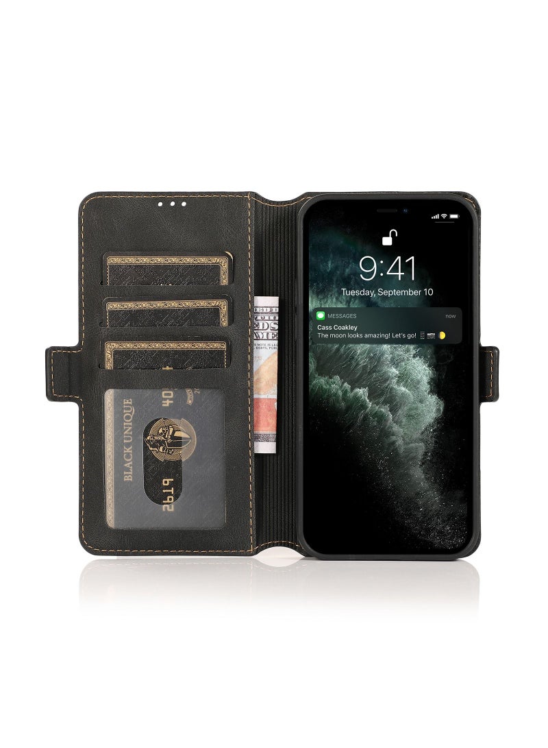 Suteni Flip Cover Protective Leather Case for iPhone - Image 3