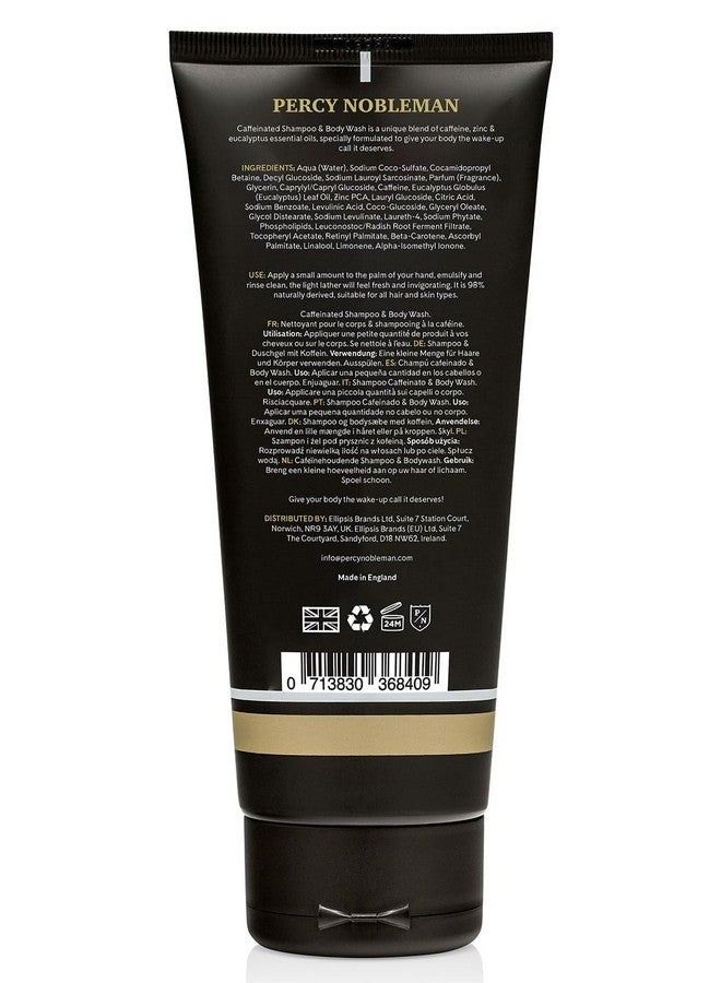 Percy Nobleman Percy Nobelman Caffeinated Shampoo & Body Wash, New, 6.76 Ounce - Image 2