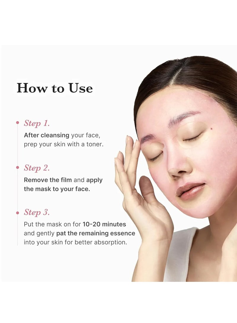 Medicube Medicube PDRN Pink Vita Coating Sheet Mask, 22g, Lightweight & Non-Sticky, Collagen & Vitamin B12 for Firmer Skin - Image 3