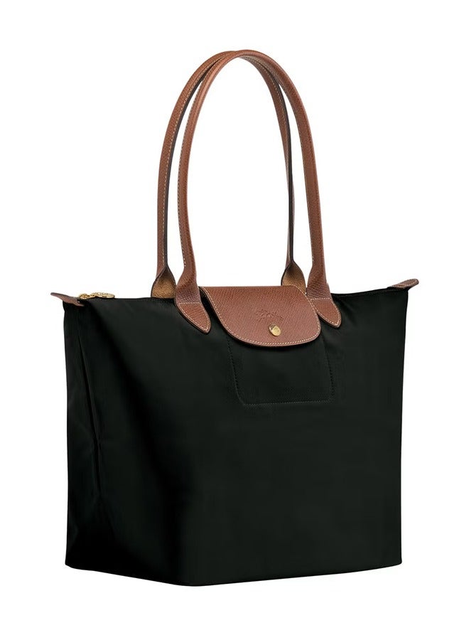 Longchamp Longchamp's new fashionable large-capacity single-shoulder handbag in black - Image 2