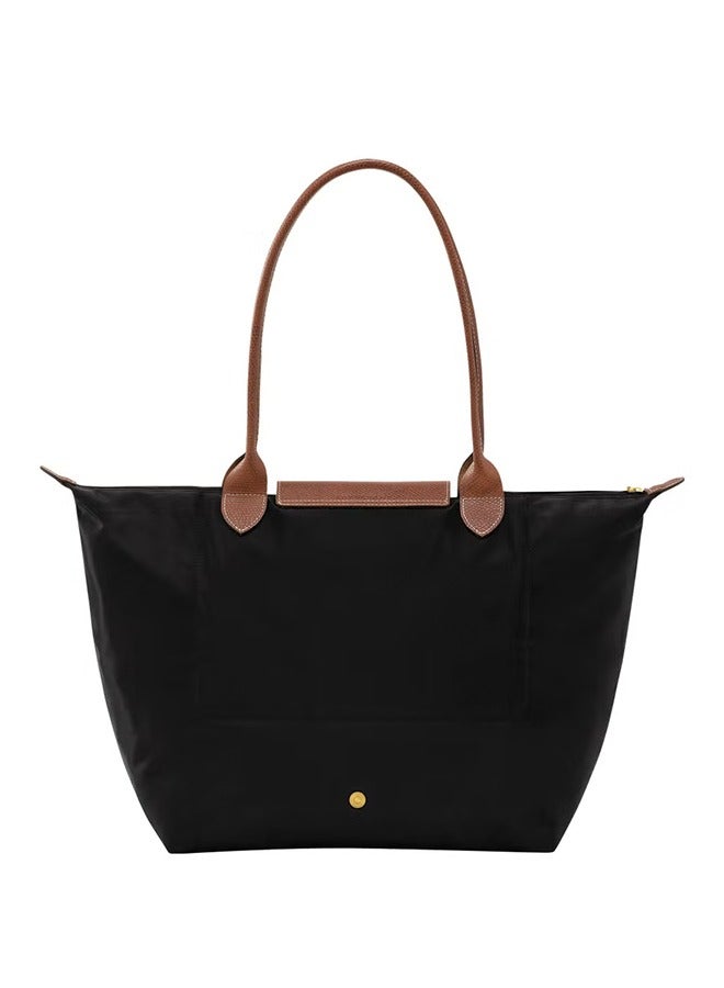 Longchamp Longchamp's new fashionable large-capacity single-shoulder handbag in black - Image 3
