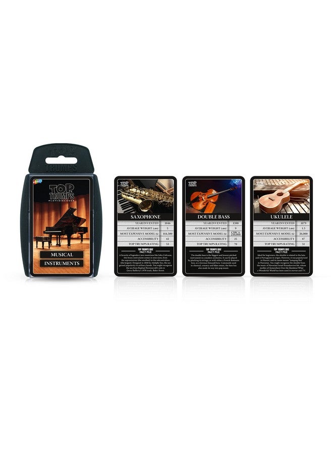 Top Trumps Top Trumps Card Game Musical Instruments - Family Games for Kids and Adults - Learning Games - Kids Card Games for 2 Players and more - Kid War Games - Card Wars - for 6 plus kids - Image 2