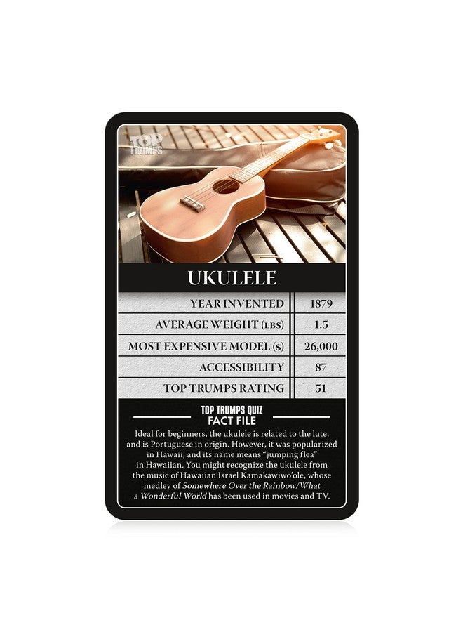 Top Trumps Top Trumps Card Game Musical Instruments - Family Games for Kids and Adults - Learning Games - Kids Card Games for 2 Players and more - Kid War Games - Card Wars - for 6 plus kids - Image 5