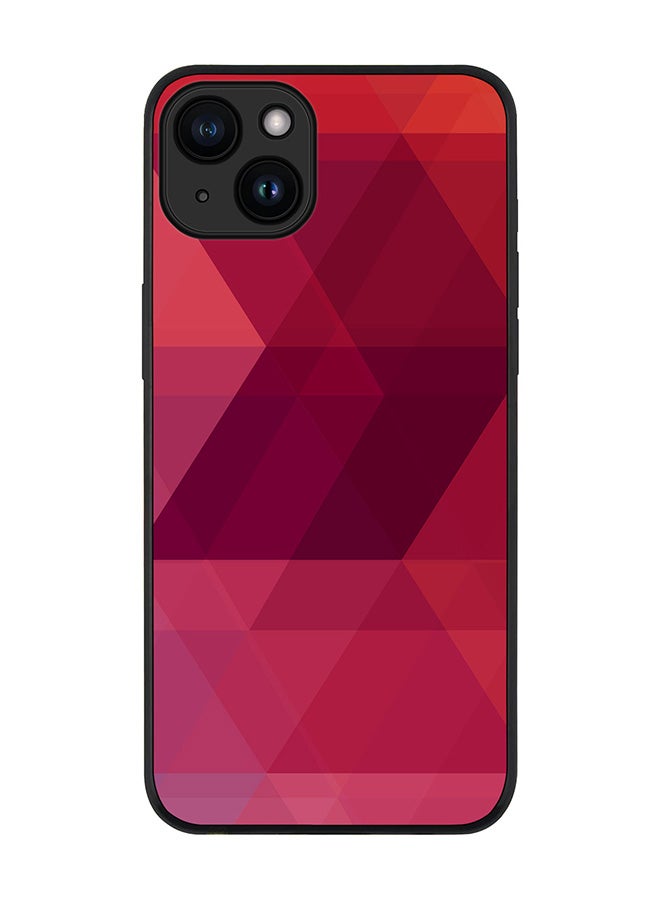 Stylizedd Cover for iPhone 15 Case Rugged Black Slim fit Soft Flexible Anti Drop TPU Gel Thin Protective Phone Cases - Three Berries - Image 1