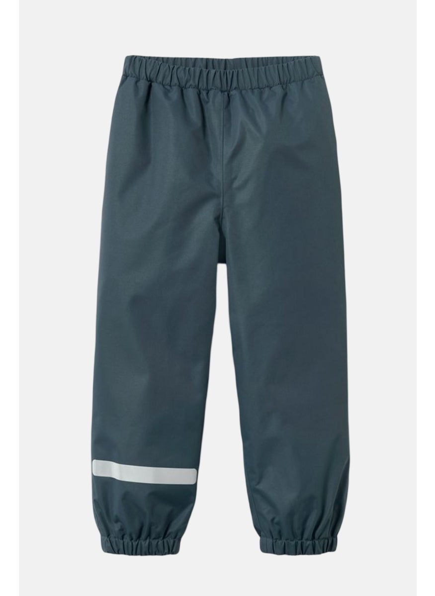 Tchibo Toddlers Boy Plain Pull On Rain Pants, Slate Blue  - Image 2