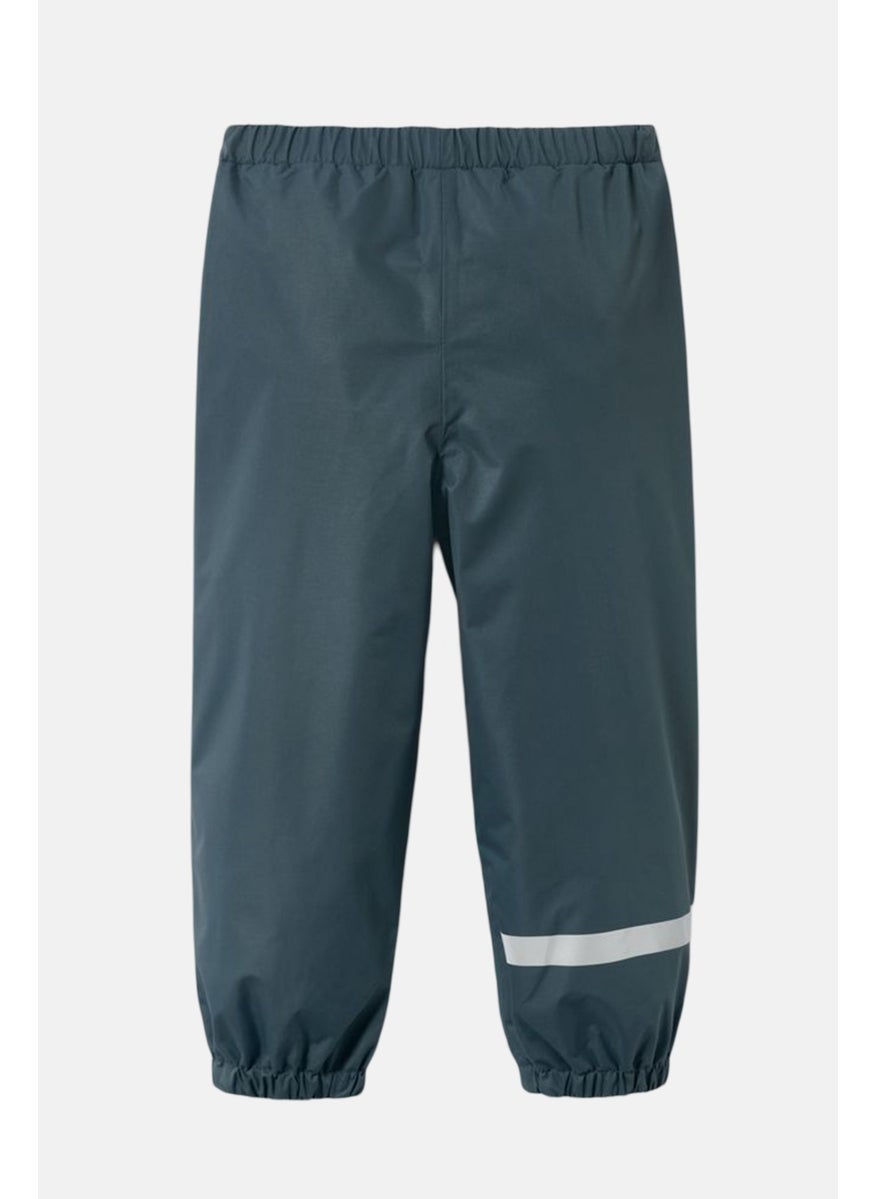 Tchibo Toddlers Boy Plain Pull On Rain Pants, Slate Blue  - Image 3