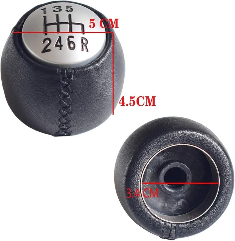 QASULER 6 Speed Manual Gear Shift Knob - Image 2