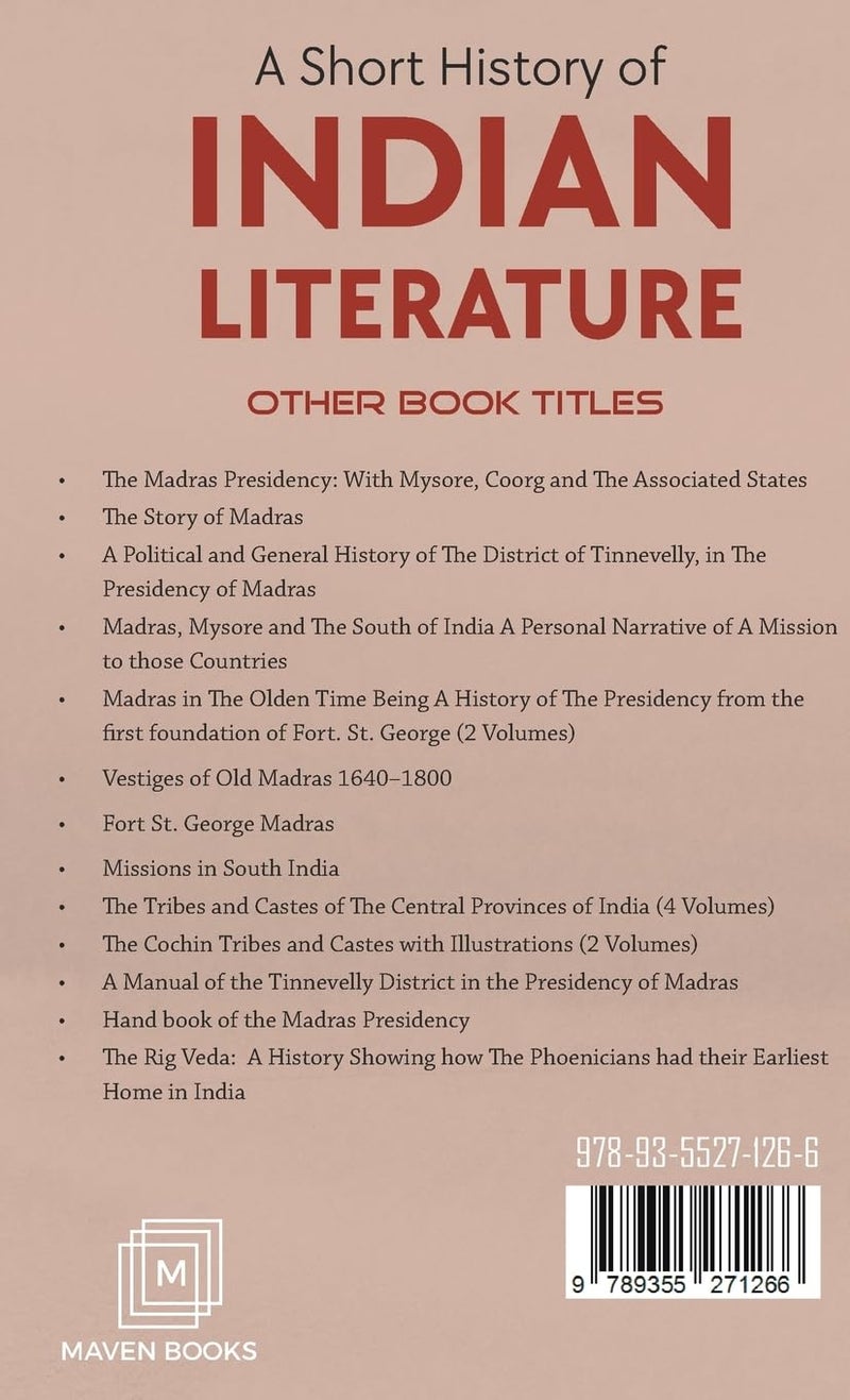 A Short History of Indian Literature  - Image 2