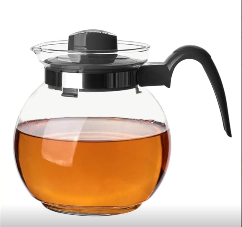إبريق شاي زجاجي حراري من تيرميسيل بول، سعة 1.5 لتر، شفاف