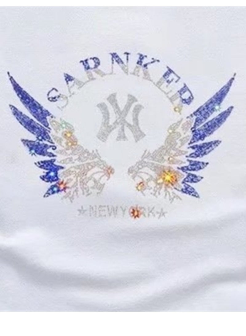 Summer personalized short-sleeved T-shirt men's clothing trendy casual half-sleeved round neck top T-shirt - Image 3