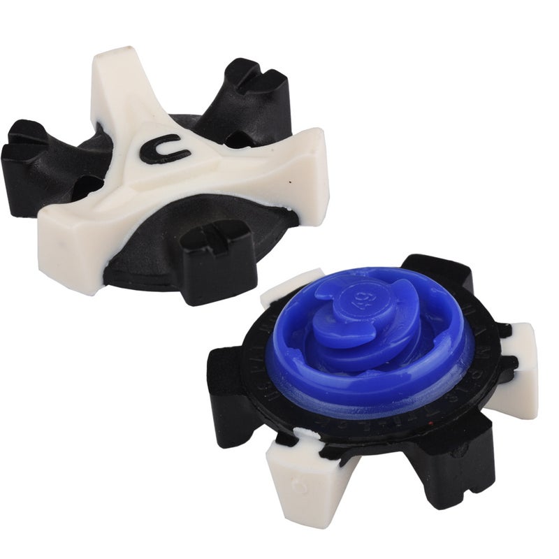 Generic Quick-Twist Golf Shoe Spikes TPU Cleats White