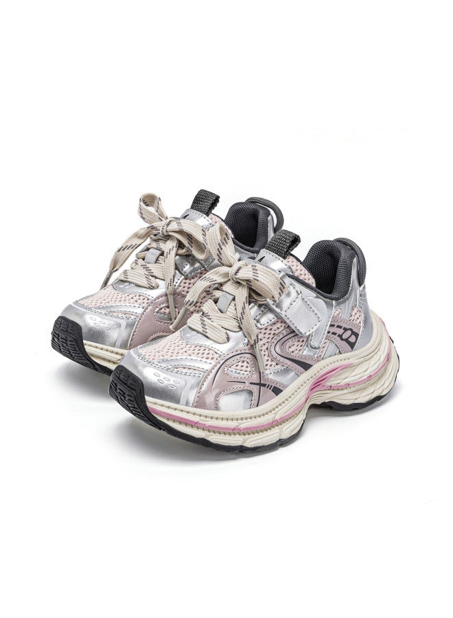 Annil أحذية جري للبنات بحجم متوسط إلى كبير منصة متينة ربيع 2025 أحذية الآباء - Image 3