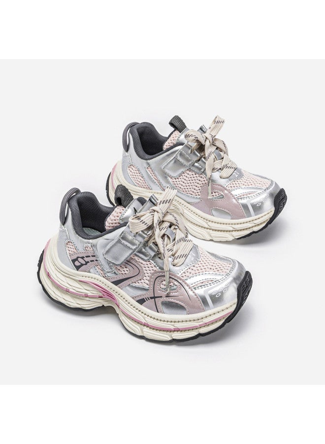 Annil أحذية جري للبنات بحجم متوسط إلى كبير منصة متينة ربيع 2025 أحذية الآباء - Image 4