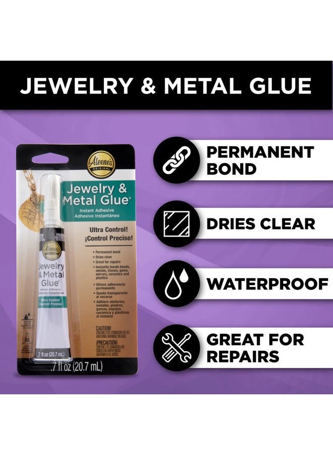 Aleene's 21709 Jewelry & Metal Instant Adhesive Transparent, .70 ounce - Image 3