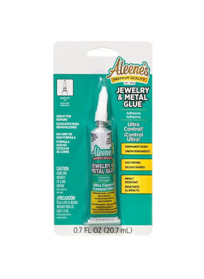Aleene's 21709 Jewelry & Metal Instant Adhesive Transparent, .70 ounce - Image 1