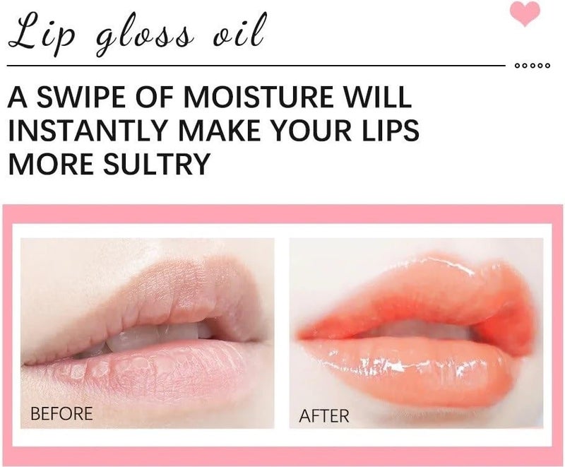 Strawberry Fruit Extract Brightening Organic Plumping Lip Oil - Image 3