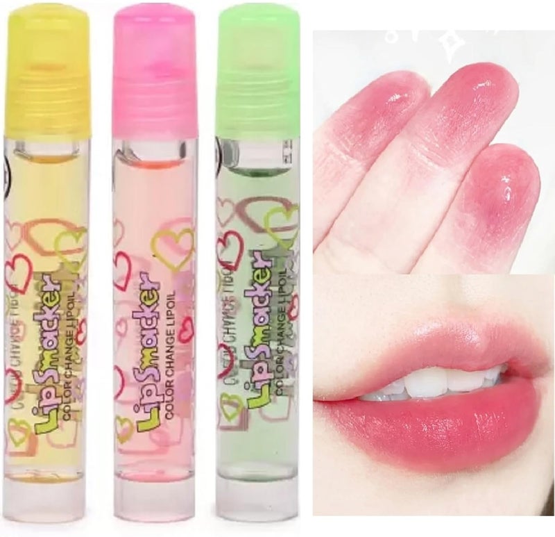 Strawberry Fruit Extract Brightening Organic Plumping Lip Oil - Image 1
