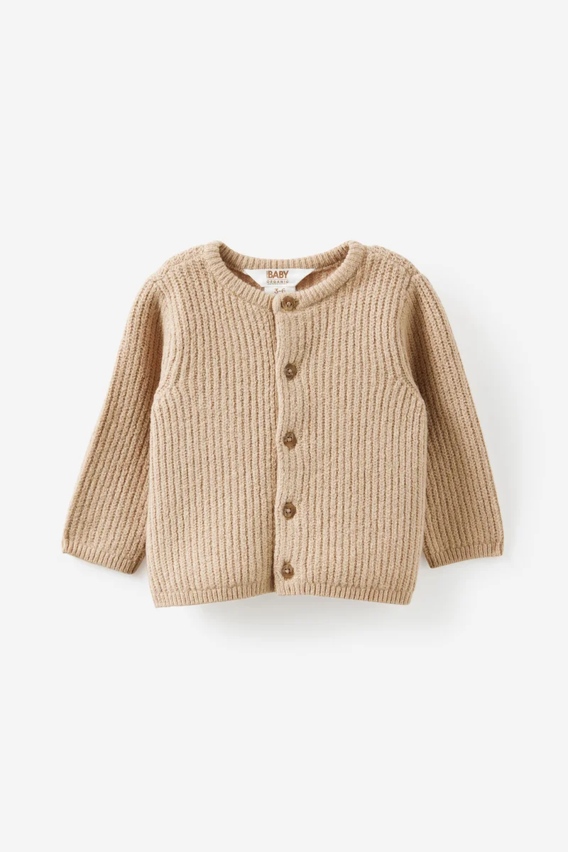 Cotton On Organic Blend Knit Cardigan