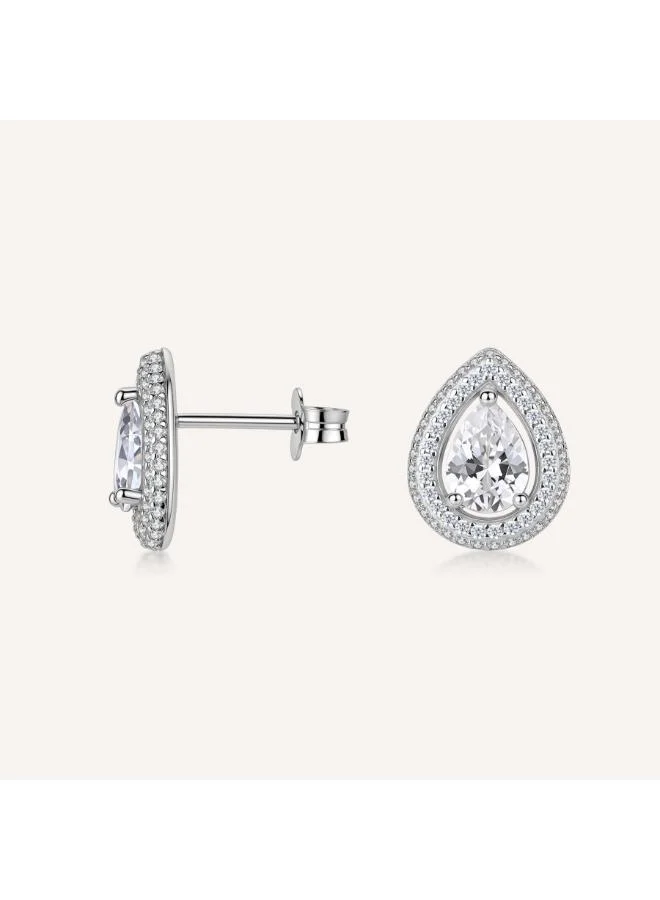 ROSATO Anna Sterling Lobe Earrings