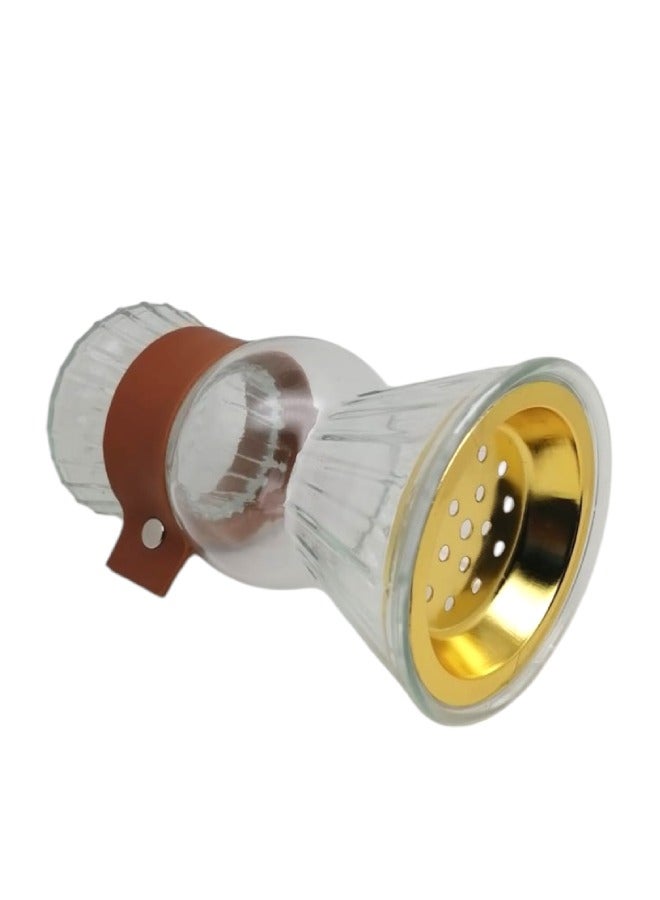 Crystal Finished Madkhan Bakhoor with Incense Burner Clear - Image 2