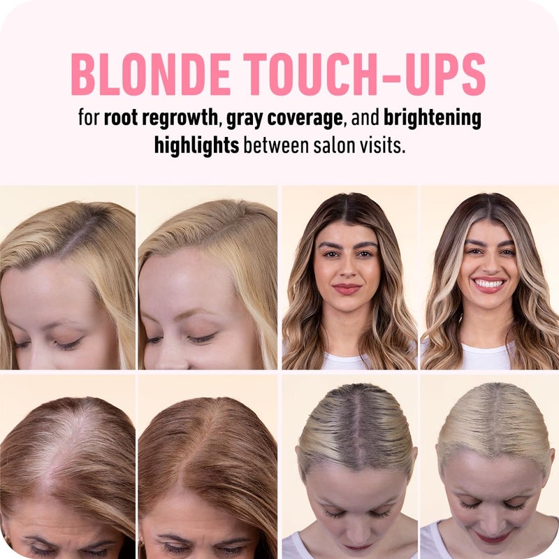 BOLDIFY Hairline Powder - Root Touch Up Hair Color for Gray Coverage - Bald Spot Concealing Hair Powder for Women & Men - 24-Hour Stain-Proof - White - Image 5