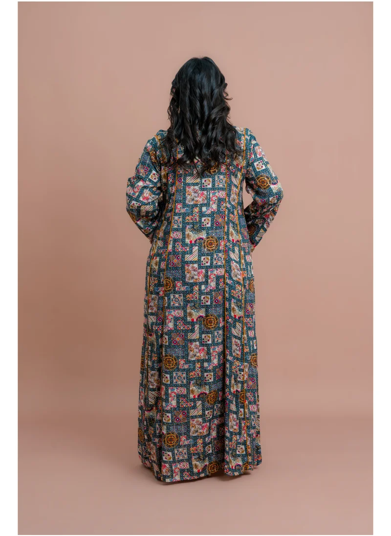 IKKXA Abstract Geometric Maxi