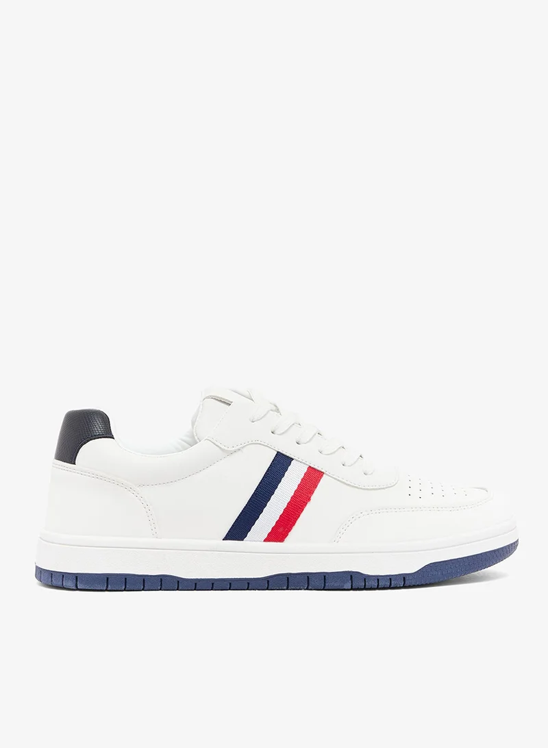 Casual Webbing Detail Sneakers