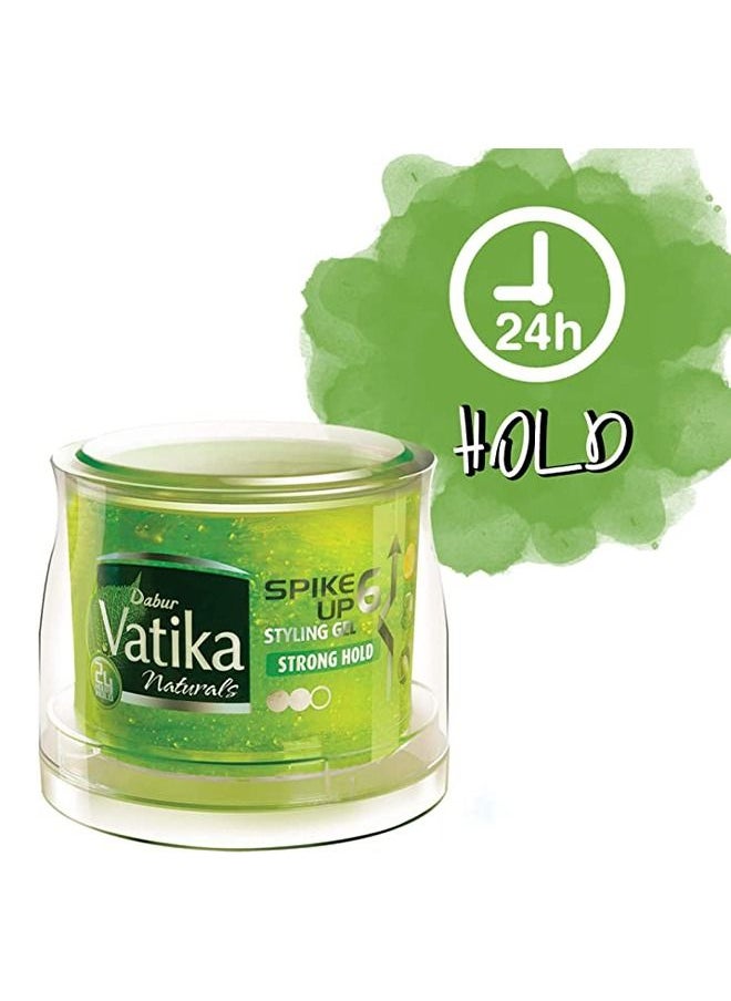 Vatika Naturals - Vatika Naturals Spike Up - Strong Hold Hair Styling Gel | Extreme Hold, High Shine | Easy To Style | For Bold Look - 250 ml - Image 1