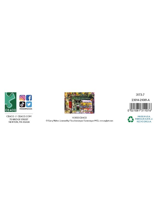 Ceaco - Shop Windows - Pet's Paradise - 1000 Piece Jigsaw Puzzle - Image 1