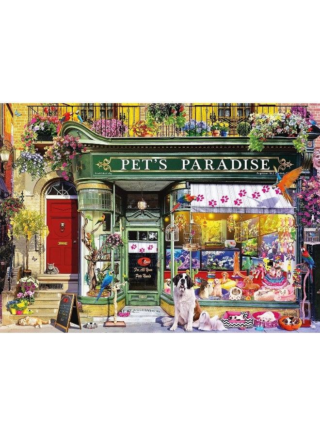 Ceaco - Shop Windows - Pet's Paradise - 1000 Piece Jigsaw Puzzle - Image 4