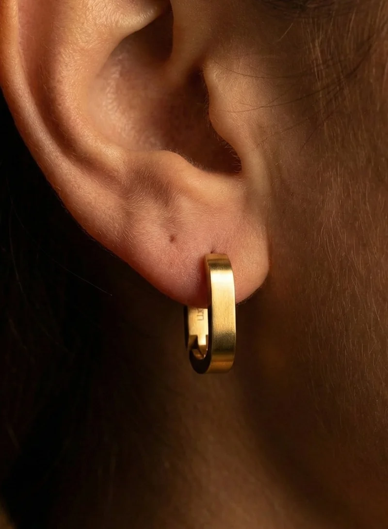 ليو جو أقراط ليو جو أوربت الذهبية