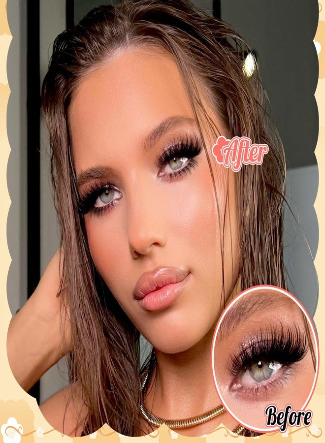 calphdiar Bottom Lashes Clusters DIY Eyelash Extension 3 Styles Lower Eyelash Clusters Bottom Individual Lashes 5-7mm Thin Band Natural Bottom Lash Clusters 260pcs DIY Entire Lash Extensions by calphdiar - Image 5